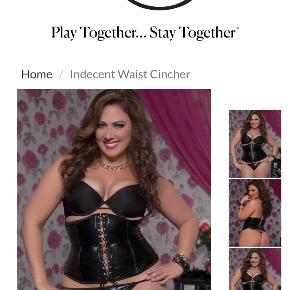 Elegant Black Waist Cincher by